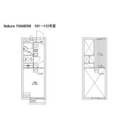 Natura FUNABORIの間取り画像