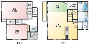 bijou奏の杜の間取り画像