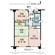 グレイスコート城東の間取り画像