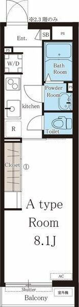 リブリ・岸辺・OSAKAの間取り画像