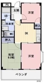 Sunshain南志水の間取り画像