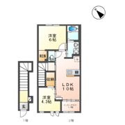 グランドソレーユⅡ番館の間取り画像