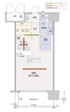 ミッド・シティ岡山の間取り画像
