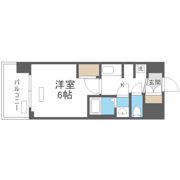 プレリスNEO大阪十三エルヴィオンの間取り画像