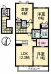 グランフォート 弐番館の間取り画像