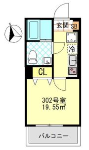 CFジオーレ五反野の間取り画像