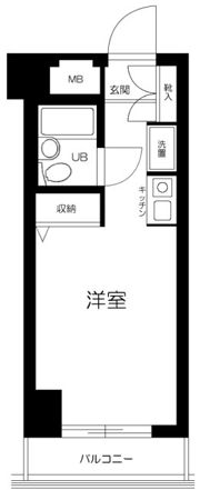サンセール神楽坂の間取り画像