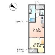 サウダージの間取り画像