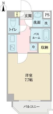 アトネス1604の間取り画像