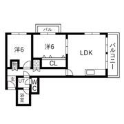 六甲ビルの間取り画像