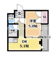 メゾンM＆Mの間取り画像