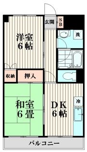 ソルトハイムIの間取り画像