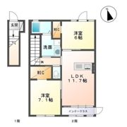 レガーロ皆生の間取り画像