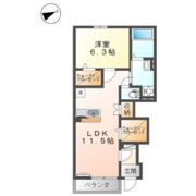 フレアマンションⅢの間取り画像