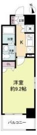 ルクレ京橋の間取り画像
