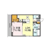palacio Bの間取り画像