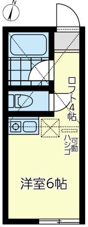 ユナイト市場デザートフォックスの間取り画像