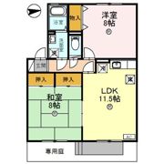 パレーシャルラフォーレの間取り画像