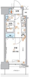 ハーモニーレジデンス池袋の間取り画像