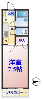 ステーションプラザの間取り画像