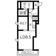 KSK南仙台の間取り画像