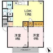 シャインポート屋島A～D棟 D棟の間取り画像