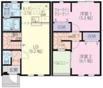 グラン・ドゥ・ソレイユ向日葵の間取り画像