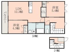 （セキスイ）エバーフォレストの間取り画像