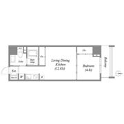 Uresidence Temmabashiの間取り画像