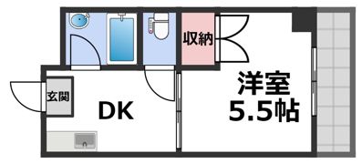 エルドムス陽光一番館の間取り画像