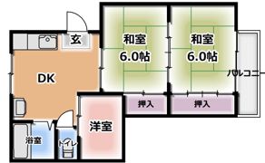 GMビル第三の間取り画像