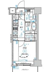 RELUXIA横濱吉野町Ⅲの間取り画像