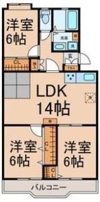 一社デューゼの間取り画像
