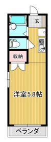 メゾンサンシャインの間取り画像