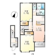 モルトベーネⅠの間取り画像