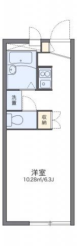 レオパレスグランデⅡの間取り画像