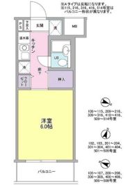 ポート旗の台の間取り画像