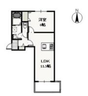 リュミエール Aの間取り画像