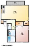 ディアス古賀島 A棟の間取り画像