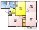 カスタニーフェルト新河岸の間取り画像