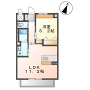 サンライズ西中田の間取り画像