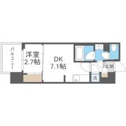 シーズンフラッツ中崎の間取り画像