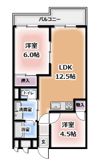 第2林マンションの間取り画像