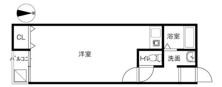 パールハイツの間取り画像