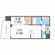 セレニテ中崎町リアンの間取り画像