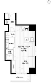 レ・ソール本八幡パラシオンの間取り画像