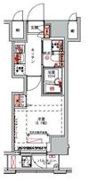 ハーモニーレジデンス山手大塚＃002の間取り画像