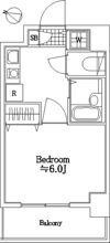 エクセリア池袋の間取り画像