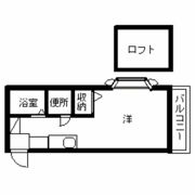 ブーゲンビリアドーム前の間取り画像