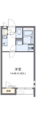 クレイノさんふらわー入谷の間取り画像